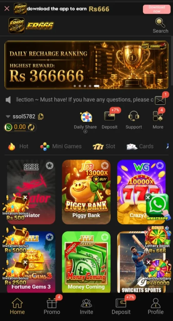 ER666 Game